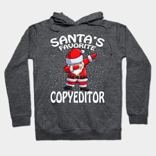 Santas Favorite Copyeditor Christmas Hoodie